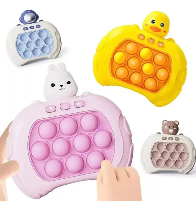 Brinquedo Eletrônico Anti-Stress Pop It com Jogos – Relaxe e Se Divirta!