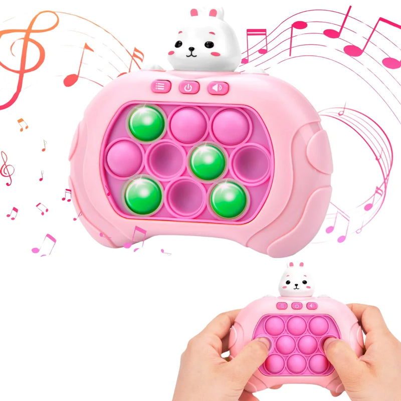 Brinquedo Eletrônico Anti-Stress Pop It com Jogos – Relaxe e Se Divirta!